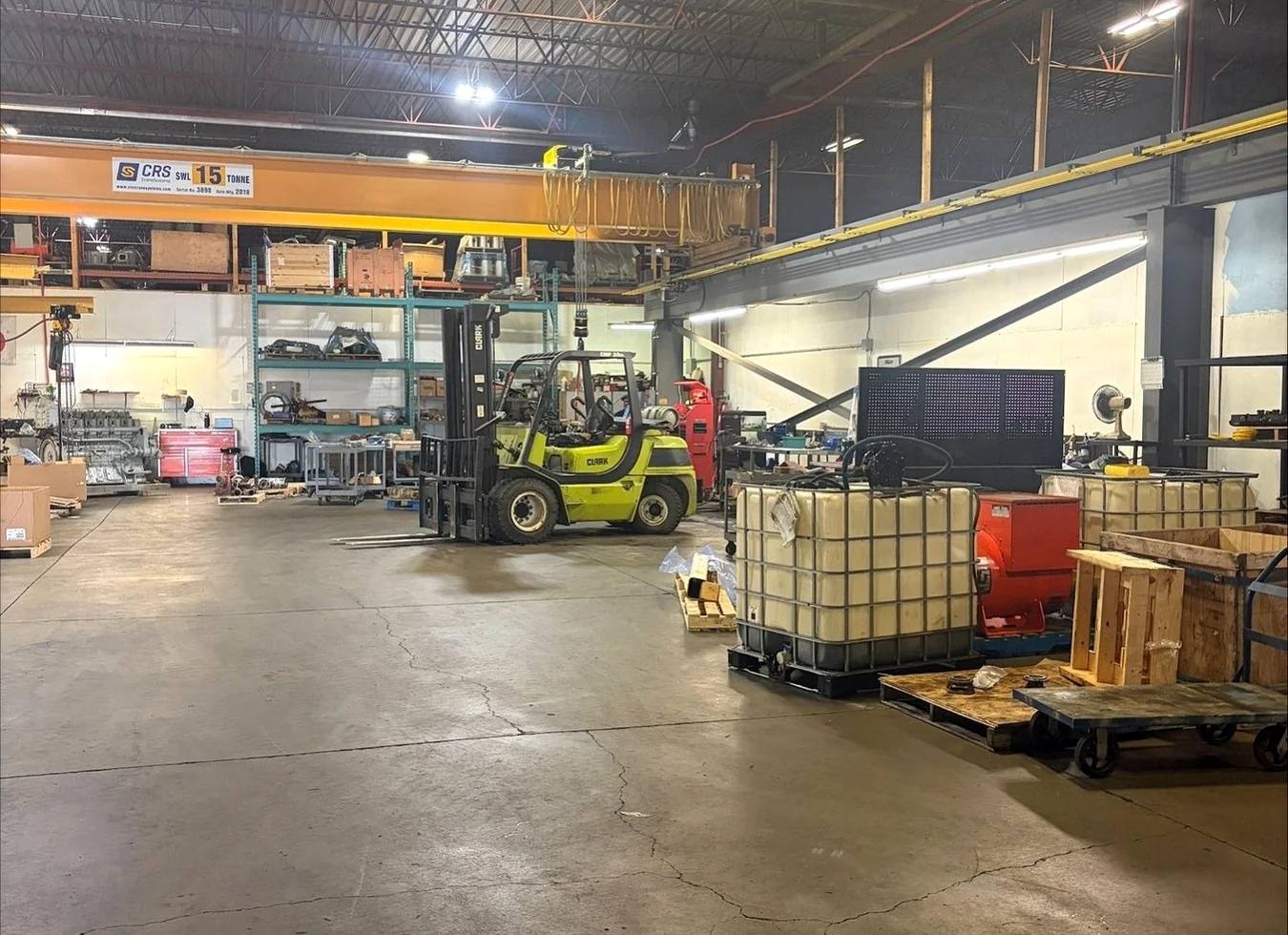 Parama Energi Raya workshop for gas engine and CNG equipment support